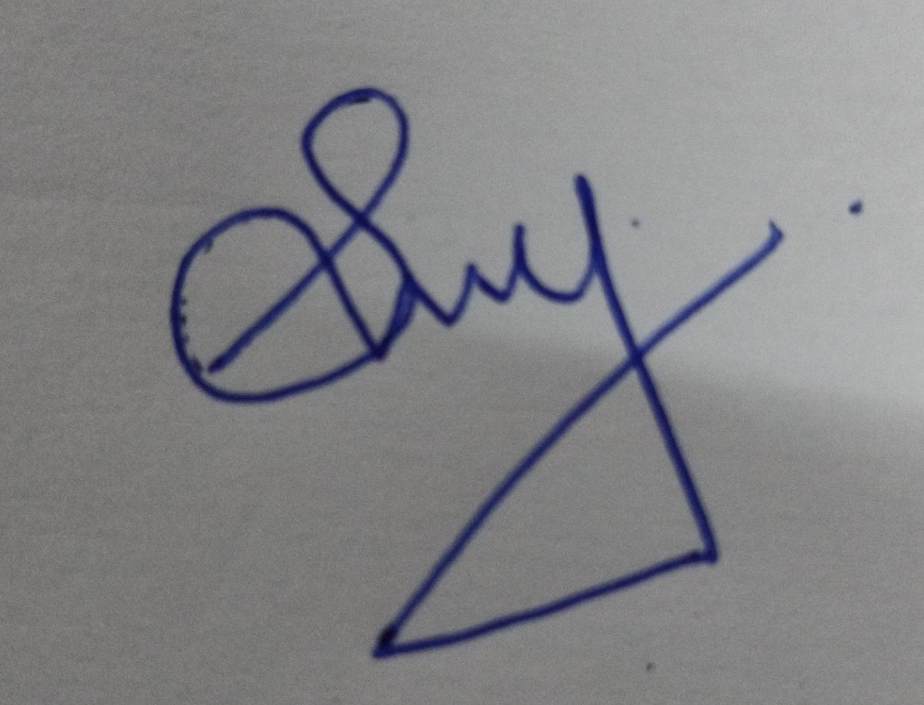 Candidate Signature